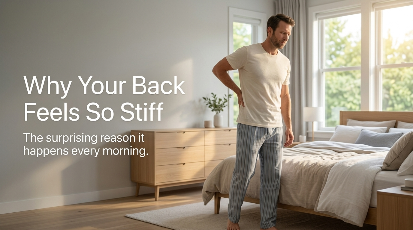 Why Your Back Feels So Stiff Every Morning