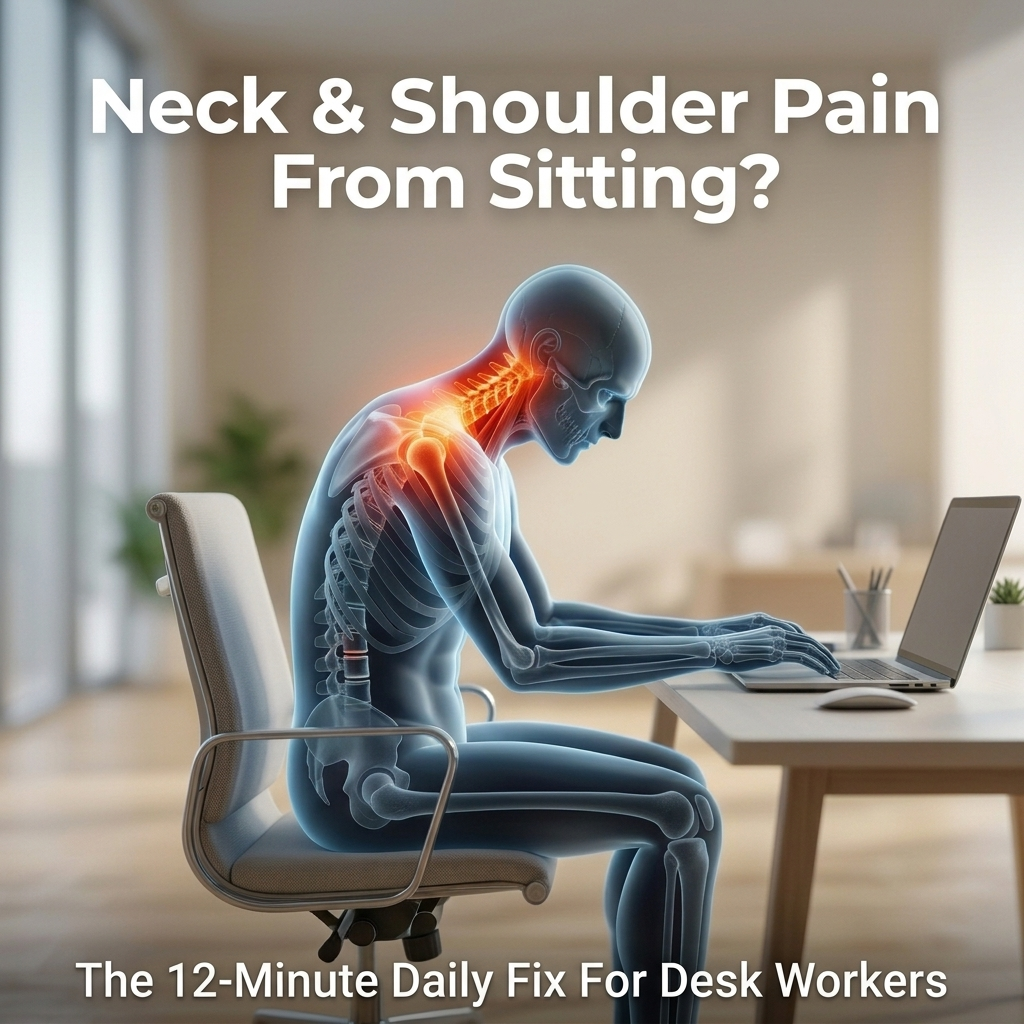 Neck & Shoulder Pain Relief for Remote Workers | 12-Min Routine